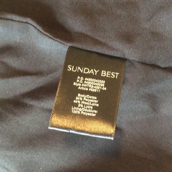 Black Aritzia (Sunday Best) Blazer size 2 - Picture 5 of 13